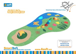vizualizace nového hřiště ve školce
